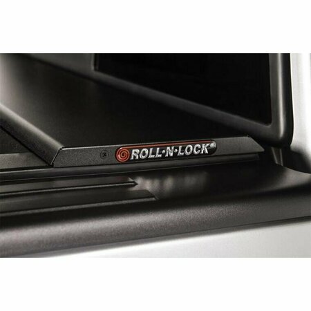 Roll N Lock Manual Retractable, Lockable, Black, Vinyl LG261M